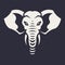 Elephant Mascot Vector Icon