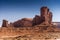 Elephant and other buttes Monument Valley Arizona