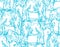 Elephant pixel art pattern seamless. 8bit Animal vector background. 8 bit Old video game graphics texture