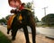 Elephant Ride, Ayutthaya, Thailand.