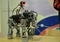 Elephant robot made from lego constructor