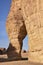 Elephant rock in the city of Al Ula