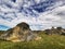 Elephant rocks geological reserve in Waitaki district of the South Island of New Zealand