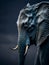 Elephant\\\'s Wisdom in Twilight.