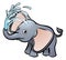 Elephant Safari Animals Cartoon Character