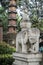 Elephant sculpture in Wenshu Monastery