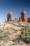 Elephant shaped rock formation, Arches National Park Moab Utah