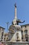 Elephant statue in the Catania Obelisk - Center of Catania