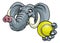 Elephant Tennis Ball Sports Animal Mascot