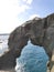The Elephant Trunk Rock at the coast of Taiwan, Shenao, New Taipei, Taiwan