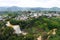 Elephant waterfall outside Linh An Pagoda in Da Lat, Viet Nam