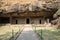 Elephanta Caves ruins in Mumbai Bombay India at Gharapuri island