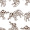 Elephants background