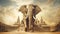 elephants with the grandeur of Egyptian pyramids