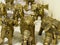 Elephants made of Brass metal-India