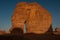 Eleplant Rock formation in the deserts of Saudi Arabia