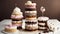 Elevate Your Ice Cream Sandwich with Delicious Toppings.AI Generated