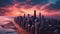 Elevate your space with breathtaking chicago skyline photography