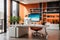 Elevate Your Virtual Space: Contemporary Office Zoom Background