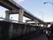 Elevated expressway. the curve of suspension bridge, thailand.