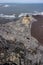 Elevated view of Black Nab Whitby and the shipwreck