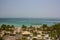 Elevated View of Persian Gulf near Doha, Qatar