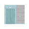 Elevator with closed door, buttons on wall. Part of interior design of office hall. Building element. Flat vector design