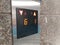 Elevator keypad with glowing button