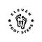 Eleven Foot Print Step Logo