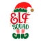 Elf Squad - phrase for Christmas baby / kid clothes or ugly sweaters