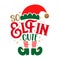 So elfin Cute - phrase for Christmas clothes or ugly sweaters.