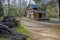 Elijah Oliver scenic log homestead in Cades Cove.