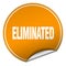 eliminated sticker