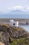 Elin\\\'s Tower, a RSPB information centre at the South Stack Lighthouse and preserve