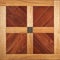 Elite modular parquet. Natural wooden flooring with luxury texture and pattern. Top view
