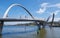 Elizabeth Quay Bridge and Swan River