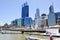 Elizabeth Quay with Perth Cityscape