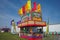 Elizabethtown, PA, USA-August 22, 2023: Food stand at small town carnival.