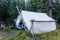 Elk Camp Canvas Tent in Colorado Wilderness