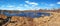 Elk Island National Park Landscape Panorama of Beaver Pond on Great Plains, Alberta