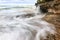 Elliot Falls on Miners Beach at Pictured Rocks. Munising, Michigan