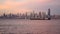 Elliott Bay Puget Sound Shimmers Dusk Seattle Washington Downtown City Skyline