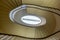 An elliptic staircase winding down an old building - 1