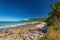 Ellis Beach with rocks near Palm Cove, Queensland, Australia