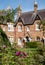 Ellison House, historic almshouses built around a courtyard garden in Victoria Street, Windsor, Berkshire UK.