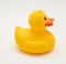 Î¥ellow rubber duck isolated on transparent background, PNG