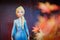 Elsa the Snow Queen starring in Frozen 2013 and Frozen II 2019. Character figure