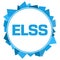 ELSS Blue Random Shapes Circle