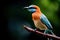 Elusive Motmot bird. Generate Ai