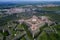 Elvas Fort drone aerial view of Forte Nossa Senhora da Graca in Portugal